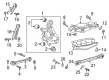 Cadillac CT5 Steering Knuckle Diagram - 84728702