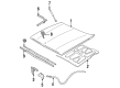 1990 Oldsmobile Delta 88 Liftgate Hinge Diagram - 14039220