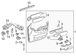 1998 Chevy Venture Power Window Switch Diagram - 19244650