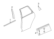 2008 Saturn Vue Door Moldings Diagram - 19179815