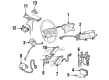 1991 Oldsmobile 98 Air Bag Sensor Diagram - 16088744