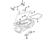 Buick LeSabre Weather Strip Diagram - 25618616