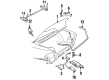 1995 Pontiac Bonneville Door Lock Cylinder Diagram - 12510553