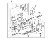 1998 Pontiac Trans Sport Cup Holder Diagram - 10279285