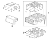 2024 Cadillac LYRIQ Fuse Box Diagram - 87848227