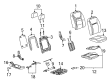 2007 Chevy Impala Seat Cushion Pad Diagram - 88994644