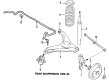 Chevy Metro Sway Bar Kit Diagram - 30020579