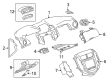 Chevy Sonic Dash Panel Vent Portion Covers Diagram - 42516693