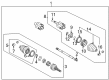 2000 Chevy Monte Carlo CV Joint Diagram - 19122437