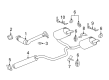 2006 Buick LaCrosse Exhaust Pipe Diagram - 15894106