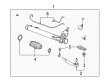 2011 Cadillac CTS Tie Rod Diagram - 19177445