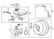 2017 Cadillac CT6 Brake Master Cylinder Diagram - 84073045