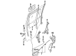 Chevy Tracker Door Check Diagram - 91173277