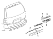 2007 Buick Terraza Door Handle Diagram - 15850460