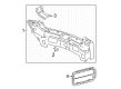 2019 Cadillac XT4 Floor Pan Diagram - 84751605