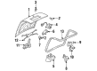 1997 Cadillac DeVille Liftgate Hinge Diagram - 16633505