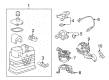 2016 Buick Regal Canister Purge Valves Diagram - 84080054