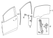 2023 Chevy Bolt EV Window Regulator Diagram - 42614095