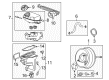 2009 Saturn Sky Brake Booster Vacuum Hose Diagram - 25910638