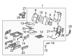 Saturn Seat Switch Panel Diagram - 88951296