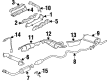 2001 Chevy Malibu Exhaust Pipe Diagram - 22651053