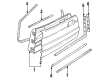 Cadillac Allante Weather Strip Diagram - 3534961