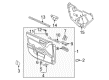 2005 Cadillac STS Weather Strip Diagram - 20823035