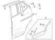 2021 Buick Encore GX Door Moldings Diagram - 42485264