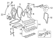 2002 Chevy Cavalier Oil Filler Cap Diagram - 93439687