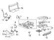 Cadillac Occupant Detection Sensor Diagram - 84940328