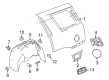 2020 GMC Yukon Fuel Filler Housing Diagram - 23234744