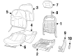 Oldsmobile Seat Cushion Pad Diagram - 16811365