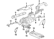 1997 Oldsmobile Aurora Air Intake Coupling Diagram - 25608691