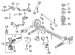 2003 Pontiac Aztek Axle Support Bushings Diagram - 15829134