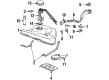 Cadillac Fuel Line Clamps Diagram - 22527557