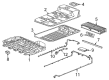 Chevy Bolt EV Battery Cable Diagram - 24287288