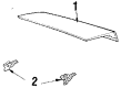 Pontiac Sunbird Weather Strip Diagram - 22575519