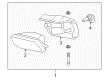 2005 Chevy Silverado 1500 HD Fog Light Diagram - 15791433