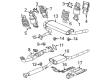 2008 Pontiac Torrent Exhaust Heat Shield Diagram - 25912945