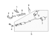 2004 Buick Park Avenue Muffler Diagram - 25749911