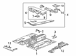 2021 Chevy Malibu Fender Splash Shield Diagram - 23413528