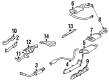 Pontiac Grand Am Exhaust Pipe Diagram - 22644940