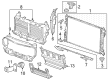 GMC Canyon Radiator Diagram - 84828935