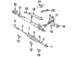 2001 Pontiac Grand Prix Rack and Pinion Boot Diagram - 26035404