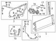 2022 GMC Sierra 1500 A/C Compressor Diagram - 86789835