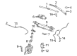 2015 GMC Terrain Wiper Pivot Diagram - 84126961