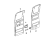 2008 Chevy Express 2500 Door Handle Diagram - 15066475