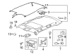 2010 Buick Lucerne Door Handle Diagram - 25789227