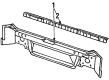 1997 Saturn SW1 Floor Pan Diagram - 21124507