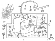 2015 GMC Sierra 2500 HD Door Lock Switch Diagram - 84643951